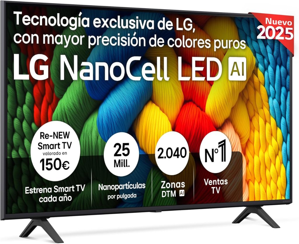 Análisis LG NANO80A6B Smart TV: Características y&nbsp;Opinión