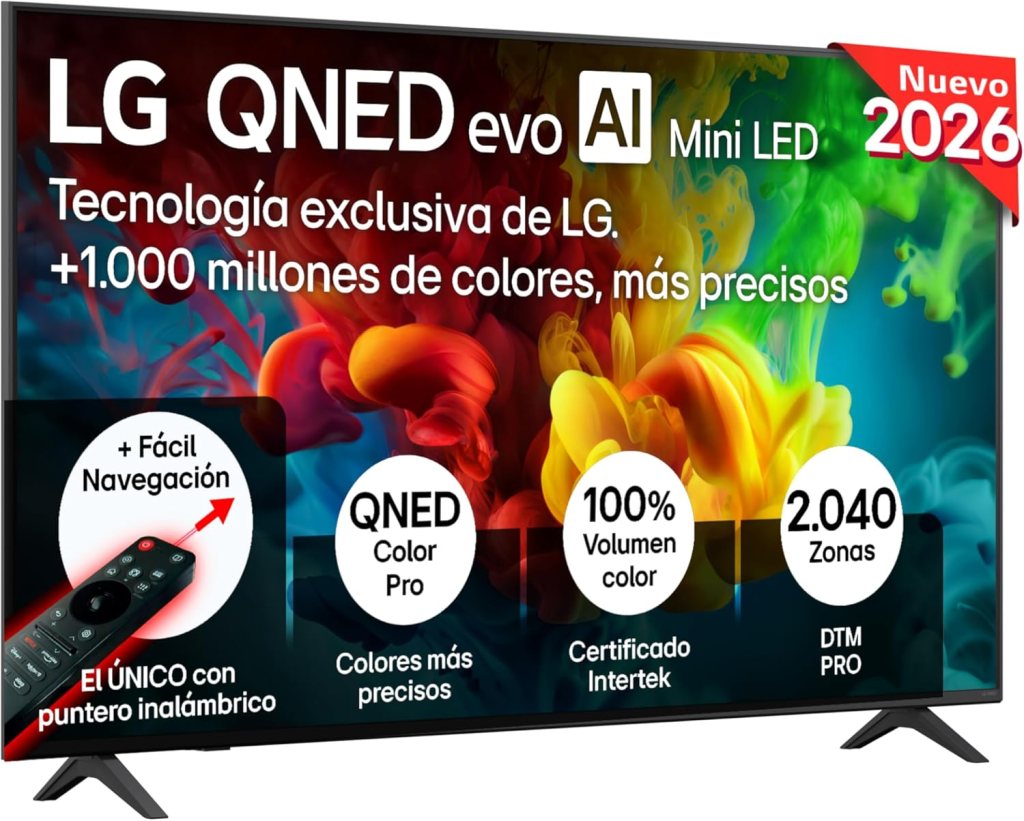 LG QNED82B6B: Análisis, características y opiniones, ¿merece la pena este Smart TV QNED evo?